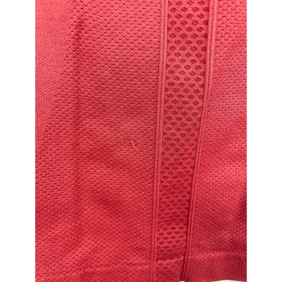 Short Sleeve Compression Athletic Top 0/XS Red - Picture 6 of 7